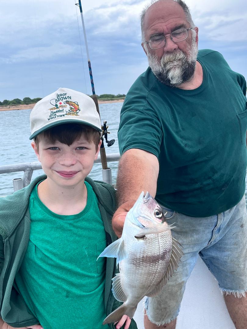 Ted, with Capt and porgy.jpg